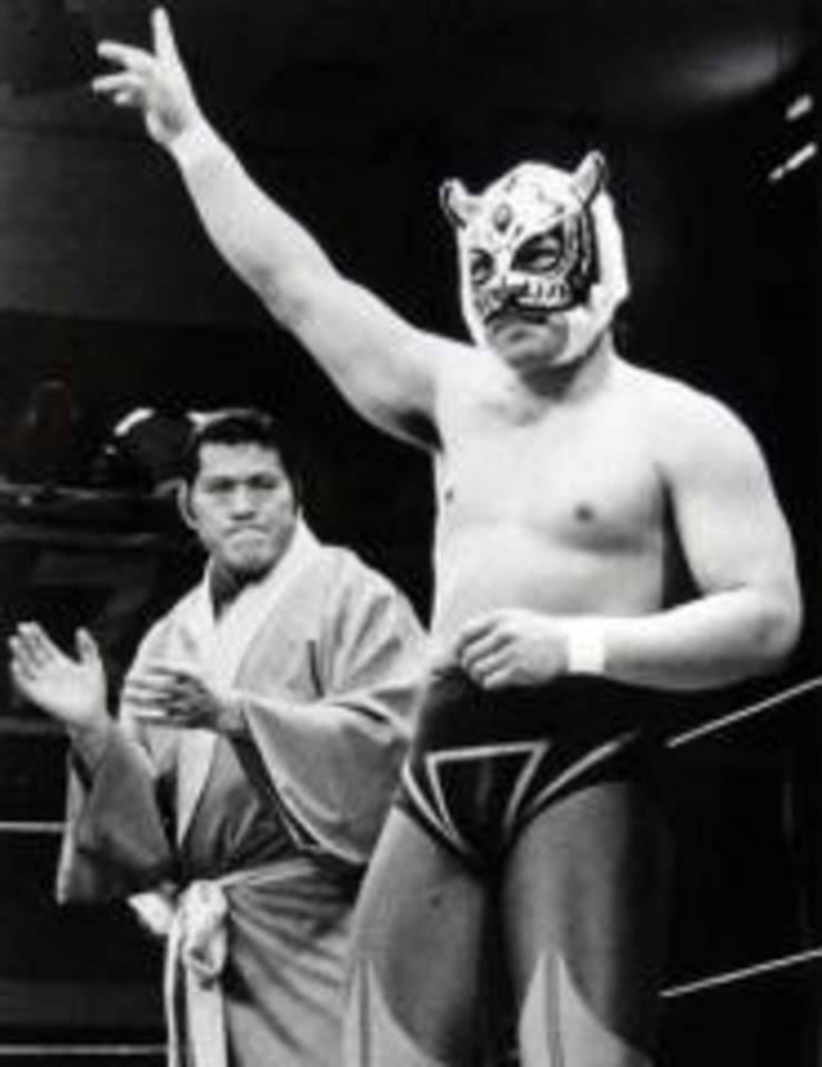 Master Sayama as Tiger Mask